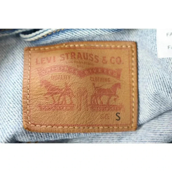 LEVI STRAUSS & CO. ladies jean jacket size S - Picture 6 of 7